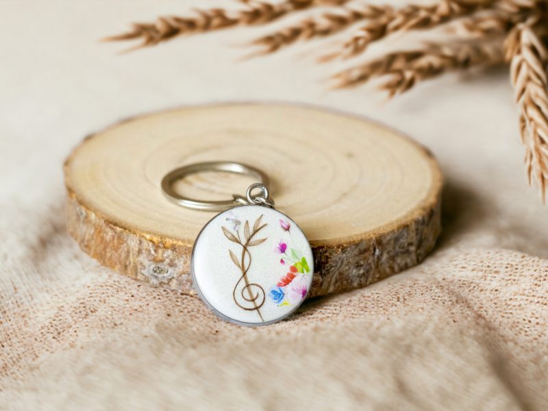 Memory Design - emlék ékszer, egyedi hajtincses kulcstartó